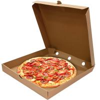 Коробка для пиццы ДхШхВ 300х300х40 мм квадратная КАРТОН КРАФТ 1/50