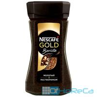 Кофе растворимый с молотым 85г NESCAFE GOLD BARISTA в стекле ''NESTLE'' 1/1