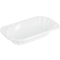 Миска 300мл ДхШхВ 172х98х39 мм овальная PP БЕЛАЯ PAPSTAR 1/250/2000