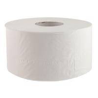 Бумага туалетная 2-сл h95 d180 мм 150 м/рул 1250 лист/рул JUMBO MINI с тиснением и перфорацией БЕЛАЯ ЦЕЛЛЮЛОЗА "FOCUS" 1/12