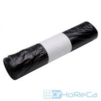 Мешок (пакет) мусорный 180л 900х1100 мм 90 мкм в рулоне ПВД ЧЕРНЫЙ 1/10/200