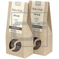 Кофе молотый 200г ESPRESSO VIP A.M. твердая упаковка ''ЖИВОЙ КОФЕ'' 1/1