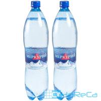 Вода минеральная 1.5л МЕРКУРИЙ газированная 1/6