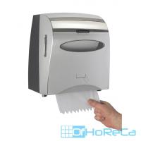 Диспенсер ДхШхВ 318х180х300 мм SLIMROLL для рулонных полотенец ПЛАСТИКОВЫЙ ХРОМИРОВАННЫЙ ''KIMBERLY-CLARK'' 1/1