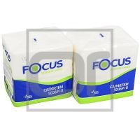 Салфетка 24х24 см 1-сл 100 шт/уп FOCUS CHOICE БЕЛАЯ ''HAYAT'' 1/24