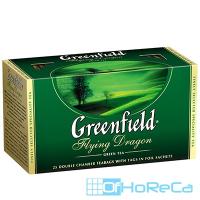 Чай зеленый пакетированный 25 шт в индивидуальной упак GREENFIELD FIYING DRAGON 1/1