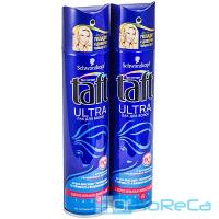 Лак для волос TAFT 225мл ULTRA сверхсильная фиксация ''SCHWARZKOPF'' 1/6/12