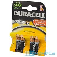 Батарейка AAA 4 шт/уп DURACELL в блистере 1/10