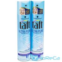 Лак для волос TAFT 225мл ULTRA PURE сверхсильная фиксация ''SCHWARZKOPF'' 1/6/12