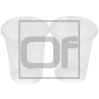 Стаканчик пластиковый 100мл D50 мм PP ПРОЗРАЧНЫЙ ''МОПС'' 1/100/6400
