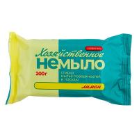 Мыло хозяйственное 200 г НЕМЫЛО ЛИМОН "ЗОЛУШКА" 1/24