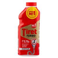 Средство для устранения и профилактики засоров 500 мл TURBO гель "TIRET" 1/12