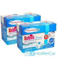 Таблетки универсальные 60 шт/уп для посудомоечных машин SELENA CLASSIC ''GF'' 1/3