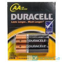 Батарейка AA 2 шт/уп DURACELL в блистере 1/20