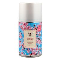 Освежитель автоматический 250 мл аэрозоль ЦВЕТЕНИЕ САКУРЫ сменный баллон "OKKE" 1/24
