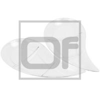 Форма фуршетная ЗАПЯТАЯ 30мл Д 120 мм PS ПРОЗРАЧНАЯ 1/3000
