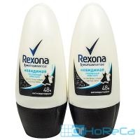 Дезодорант женский REXONA 50мл НЕВИДИМАЯ ПРОЗРАЧНЫЙ КРИСТАЛЛ ролик 1/6