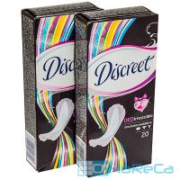 Прокладки ежедневные DISCREET 20 шт DEO IRRESISTIBLE MULTIFORM ''P&G'' 1/18