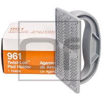 Держатель ДхШ 120х80 мм 1 шт/уп для всех абразивных губок SCOTCH-BRITE ПЛАСТИКОВЫЙ СЕРЫЙ ''3M'' 1/10