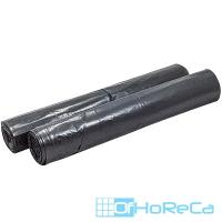 Мешок (пакет) мусорный 200л 900х1300 мм 50 мкм в рулоне ПВД ЧЕРНЫЙ 1/10/80