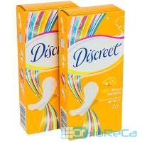 Прокладки ежедневные DISCREET 20 шт DEO SUMMER FRESH MULTIFORM ''P&G'' 1/18