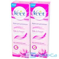 Крем для депиляции VEET 100мл для нормальной кожи МОЛОЧКО ЛОТОСА ''BENCKISER'' 1/1