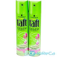 Лак для волос TAFT 225мл ОБЪЕМ сверхсильная фиксация ''SCHWARZKOPF'' 1/6/12