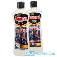 Средство чистящее универсальное 500мл SANITOL 5в1 крем 1/12