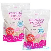 Соль для ванн КРЫМСКАЯ 1200г РОЗА ''GF'' 1/9