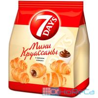 Круассаны 105г 7 DAYS с кремом какао 1/1