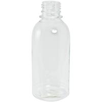 Бутылка пластиковая 230мл с узким горлом без пробки с плоским дном PET ПРОЗРАЧНЫЙ 1/300