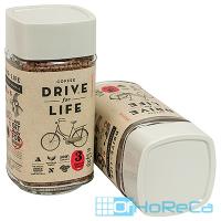 Кофе растворимый 100г DRIVE FOR LIFE MEDIUM в стекле ''ЖИВОЙ КОФЕ'' 1/1